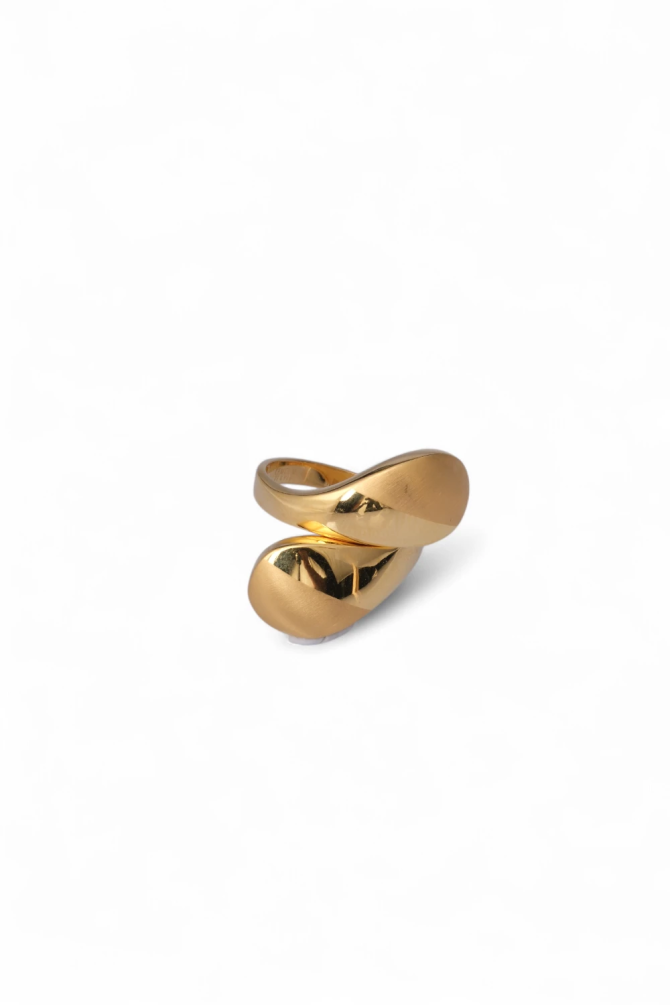 22 Ayar Altın Oval Formlu Modern Yüzük 7,26 GR Ürün Kodu: YZ07557 - 4