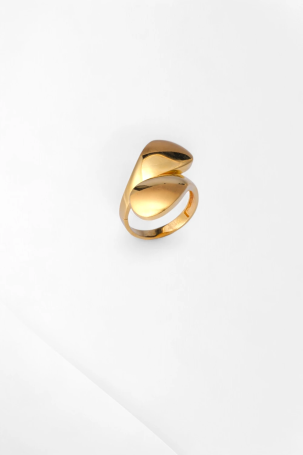 22 Ayar Altın Oval Formlu Modern Yüzük 7,26 GR Ürün Kodu: YZ07557 - 1